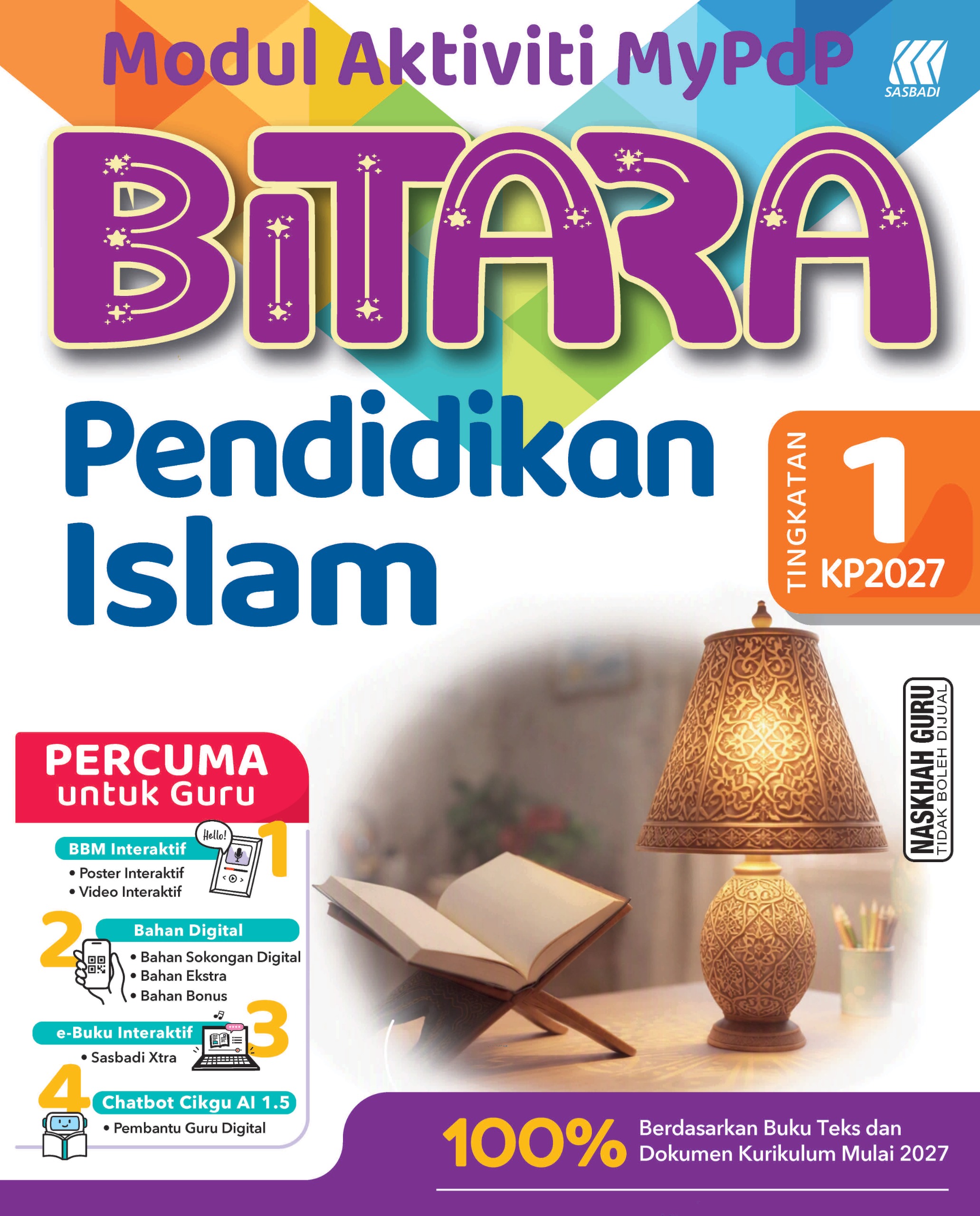 MyPdp Bitara Pendidikan Islam Ting. 1 Cover
